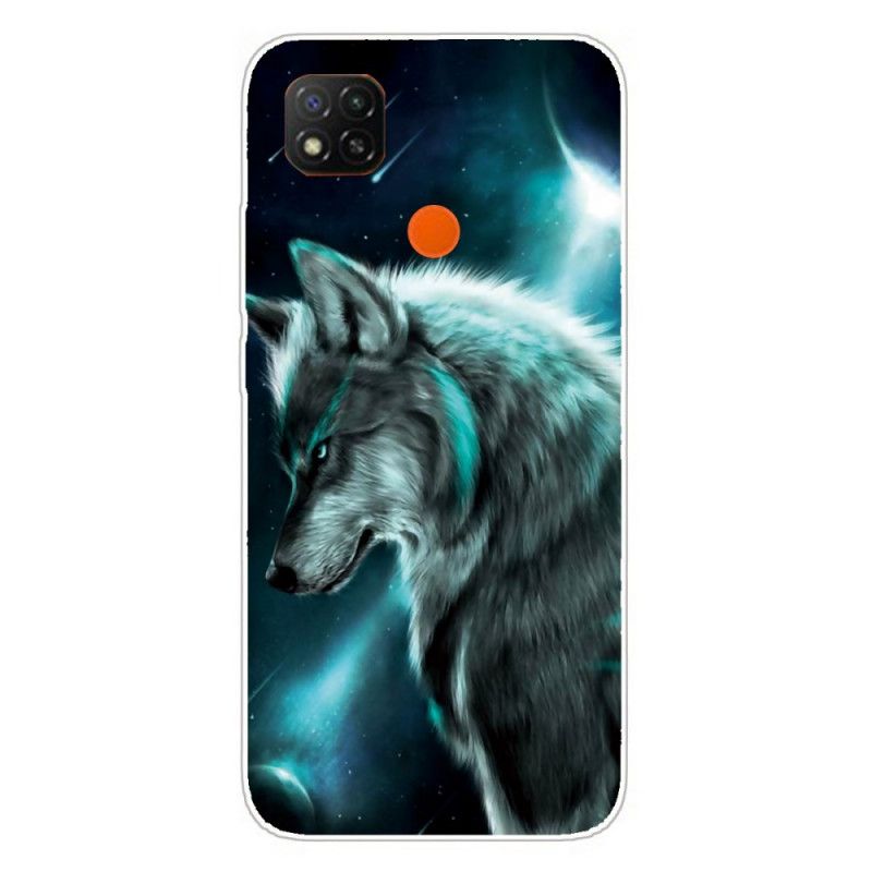 Hoesje voor Xiaomi Redmi 9C Koninklijke Wolf