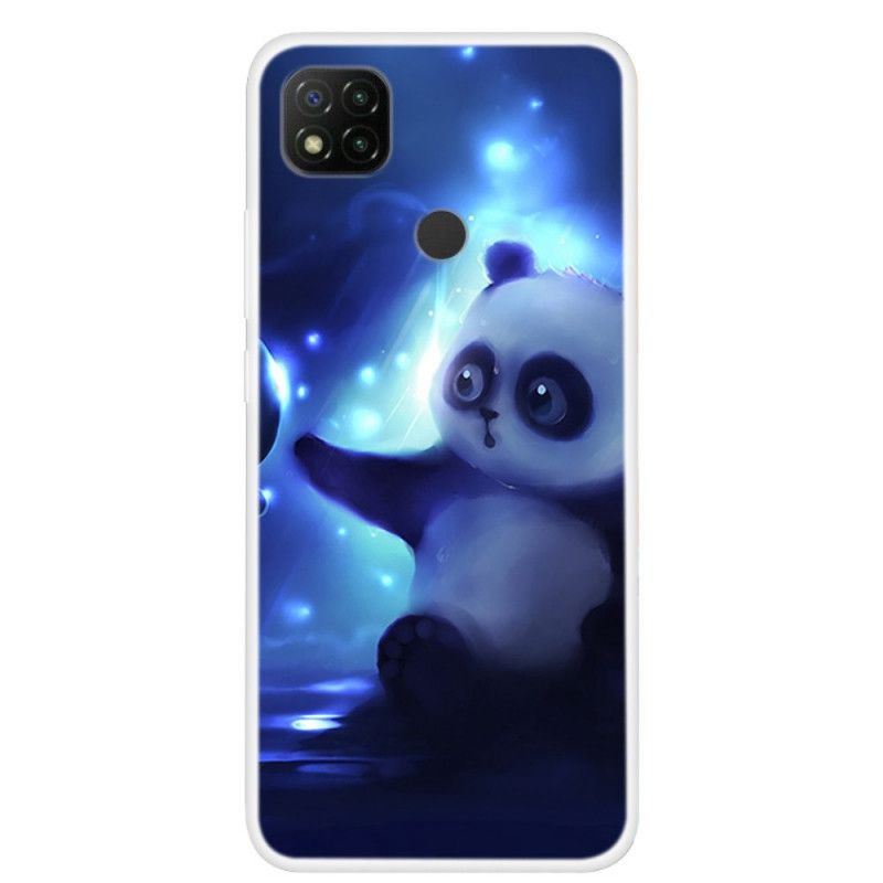 Hoesje voor Xiaomi Redmi 9C Panda In De Ruimte