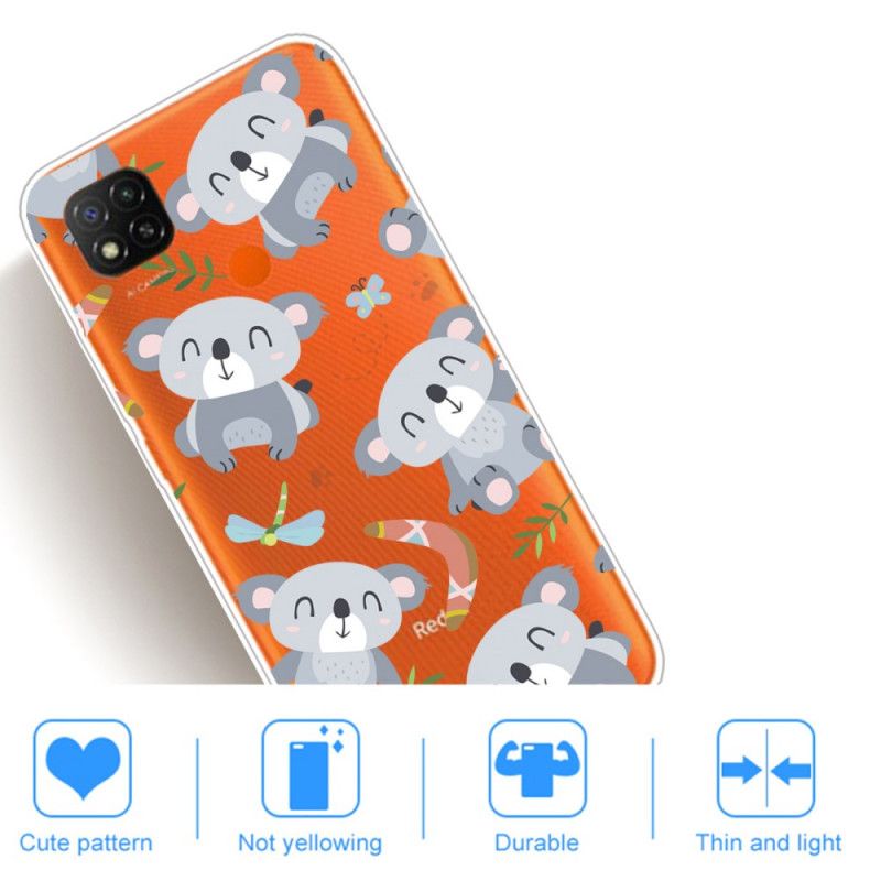 Hoesje Xiaomi Redmi 9C Schattige Koala'S