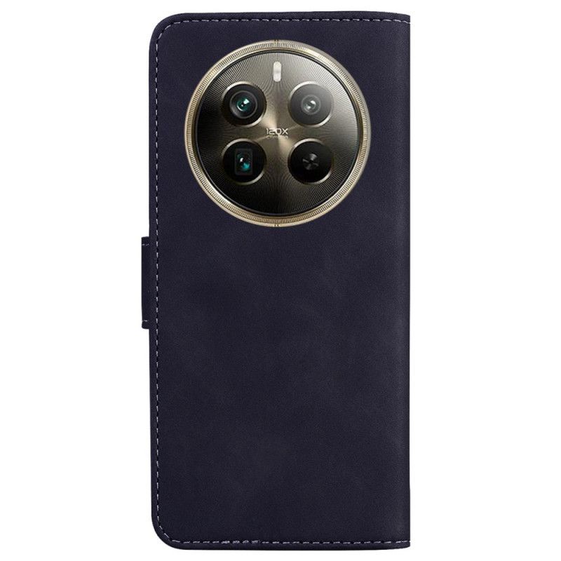 Flip Case Leren Realme 12 Pro / 12 Pro Plus Leereffect