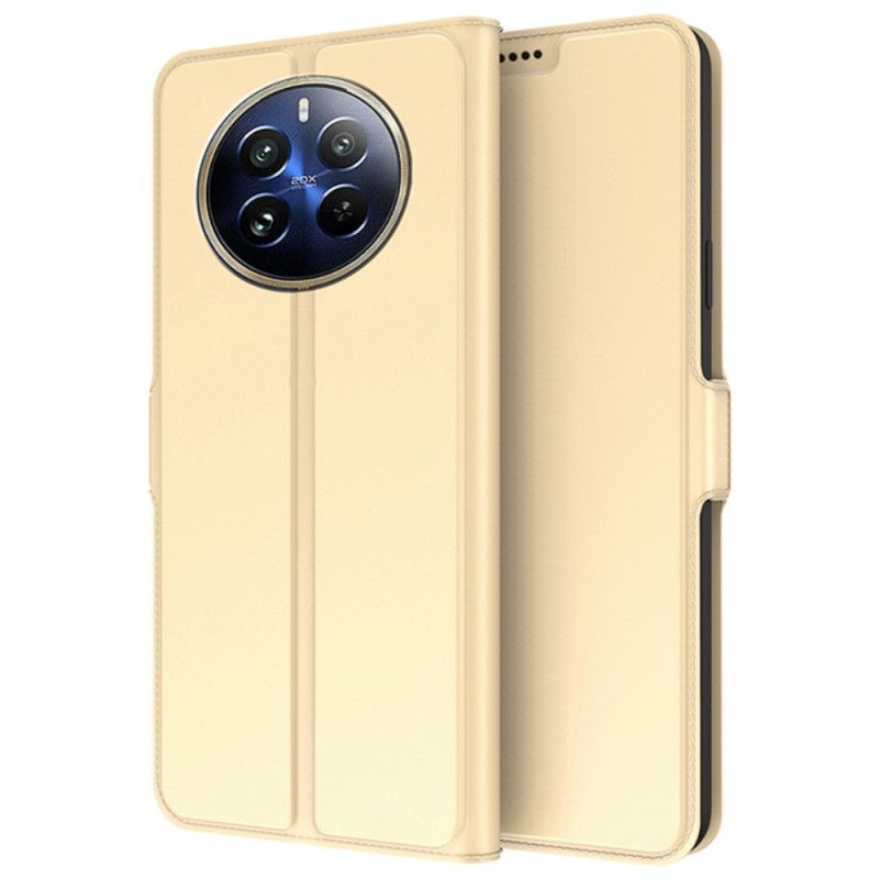 Flip Case Leren Realme 12 Pro / 12 Pro Plus Ultrafijn