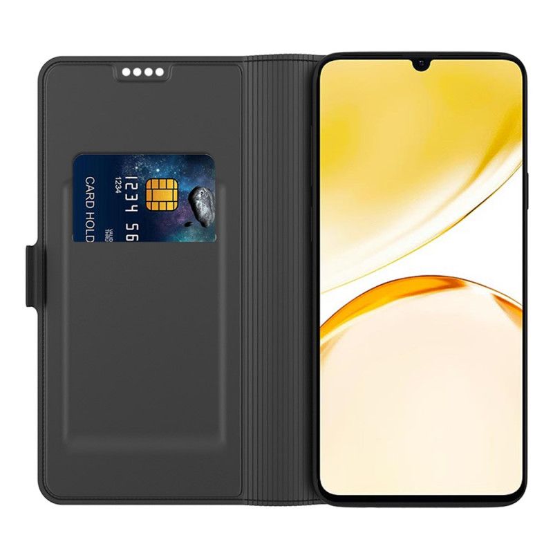 Flip Case Leren Realme 12 Pro / 12 Pro Plus Ultrafijn