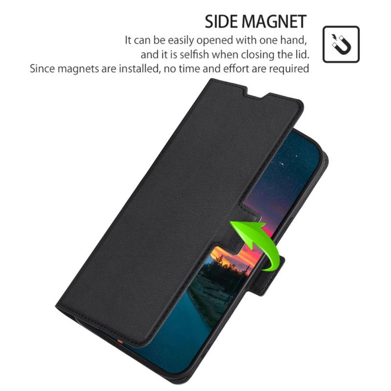 Folio-hoesje Realme 12 Pro / 12 Pro Plus Telefoonhoesje Magnetische Sluiting Aan De Zijkant