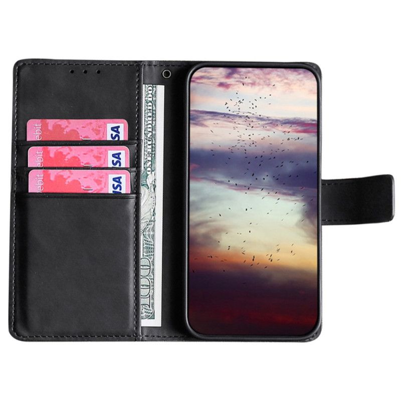 Folio-hoesje Huawei Pura 70 Telefoonhoesje Krokodilstijl