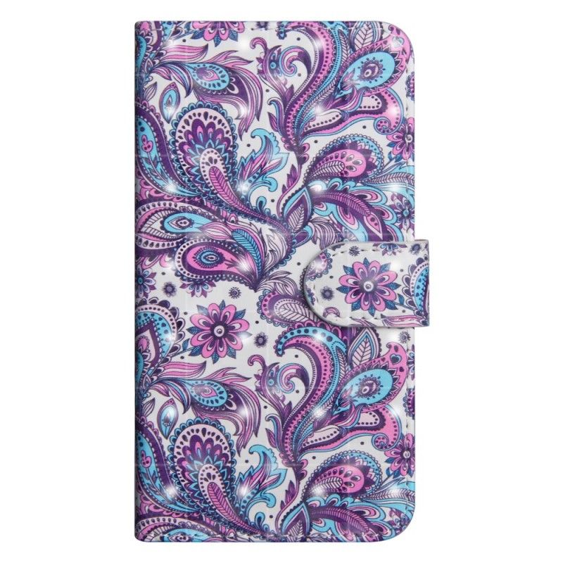 Cover Folio-hoesje Xiaomi Redmi Note 7 Telefoonhoesje Bloemen Met Een Patroon