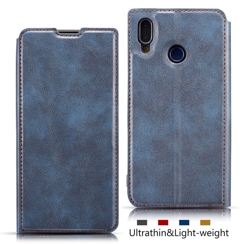 Folio-hoesje voor Xiaomi Redmi Note 7 Bruin Donkerblauw Ultra Finesse