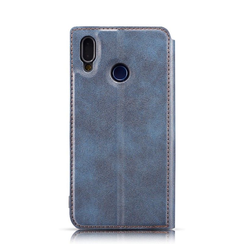 Folio-hoesje voor Xiaomi Redmi Note 7 Bruin Donkerblauw Ultra Finesse