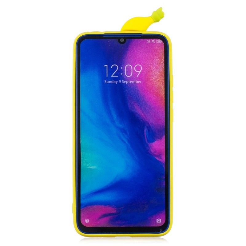 Hoesje voor Xiaomi Redmi Note 7 3D Banaan