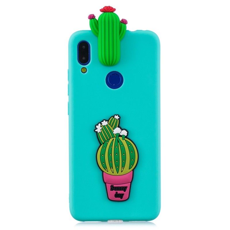 Hoesje voor Xiaomi Redmi Note 7 3D Cactusgekte