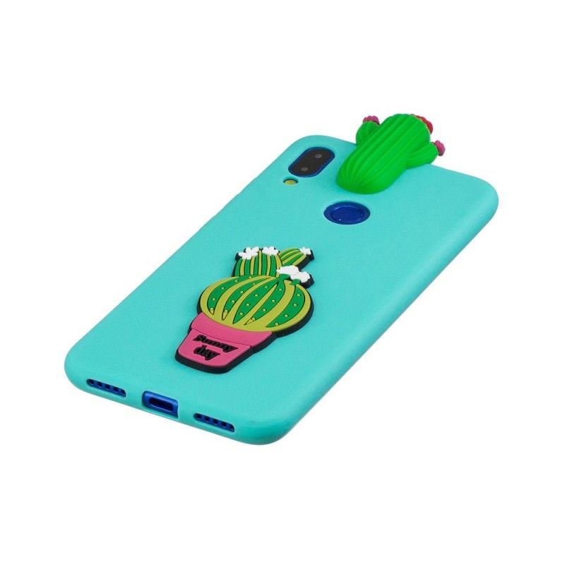 Hoesje voor Xiaomi Redmi Note 7 3D Cactusgekte