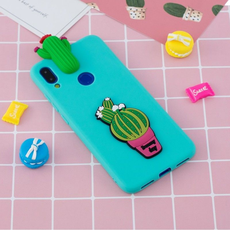 Hoesje voor Xiaomi Redmi Note 7 3D Cactusgekte