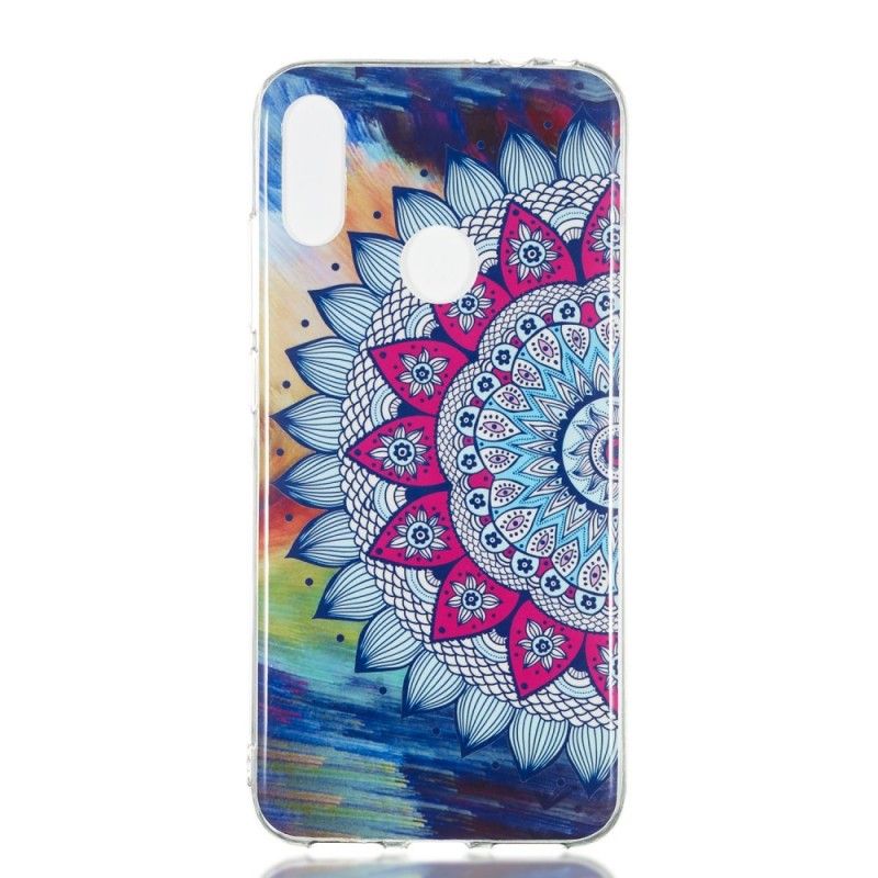 Hoesje voor Xiaomi Redmi Note 7 Fluorescerende Mandala