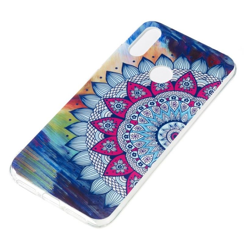 Hoesje voor Xiaomi Redmi Note 7 Fluorescerende Mandala