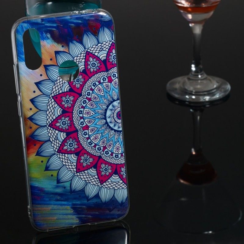 Hoesje voor Xiaomi Redmi Note 7 Fluorescerende Mandala