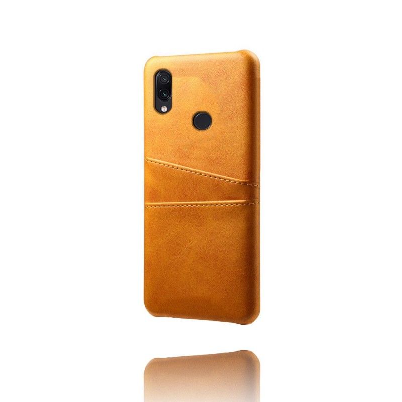 Hoesje Xiaomi Redmi Note 7 Cyaan Kaarthouder
