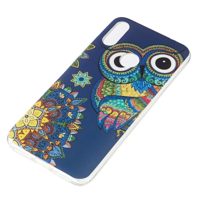 Hoesje Xiaomi Redmi Note 7 Fluorescerende Mandala-Uil