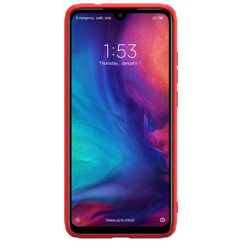 Hoesje Xiaomi Redmi Note 7 Rood Flex Nillkin