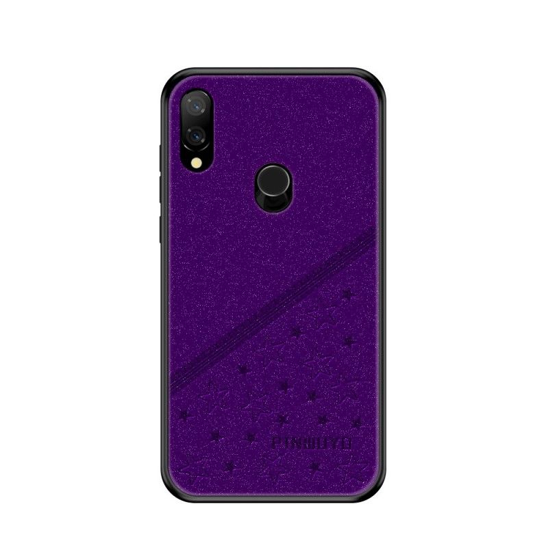 Hoesje Xiaomi Redmi Note 7 Rood Zwart Gelukkige Ster Serie Pinwuyo