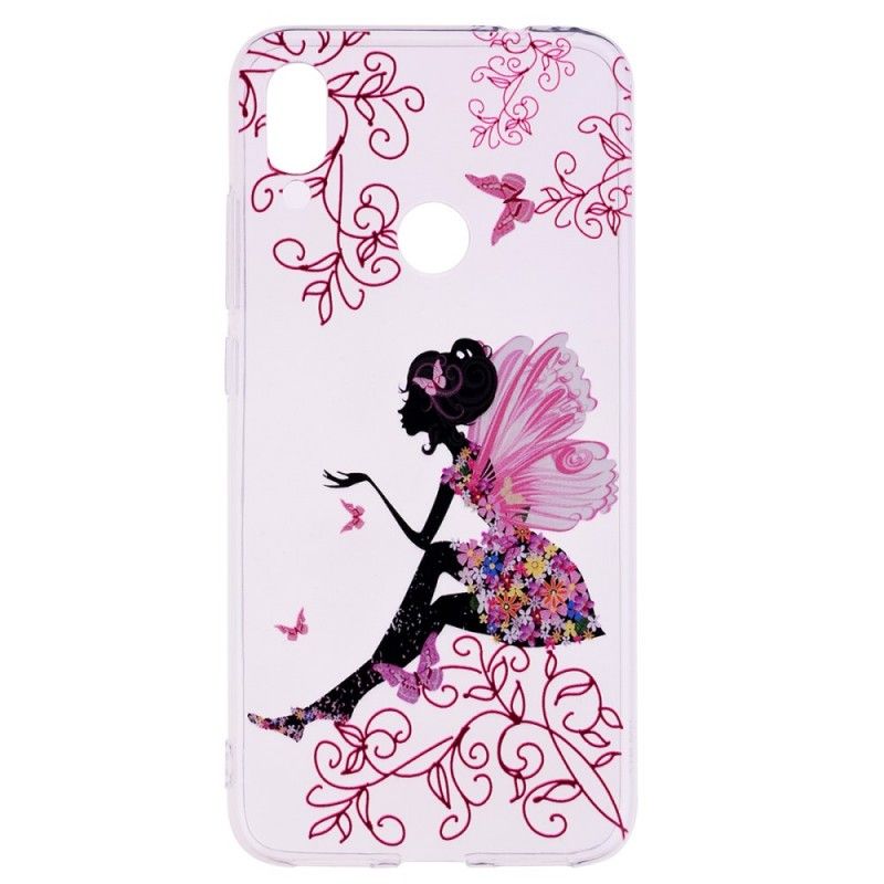 Hoesje Xiaomi Redmi Note 7 Transparant Bloemenfee