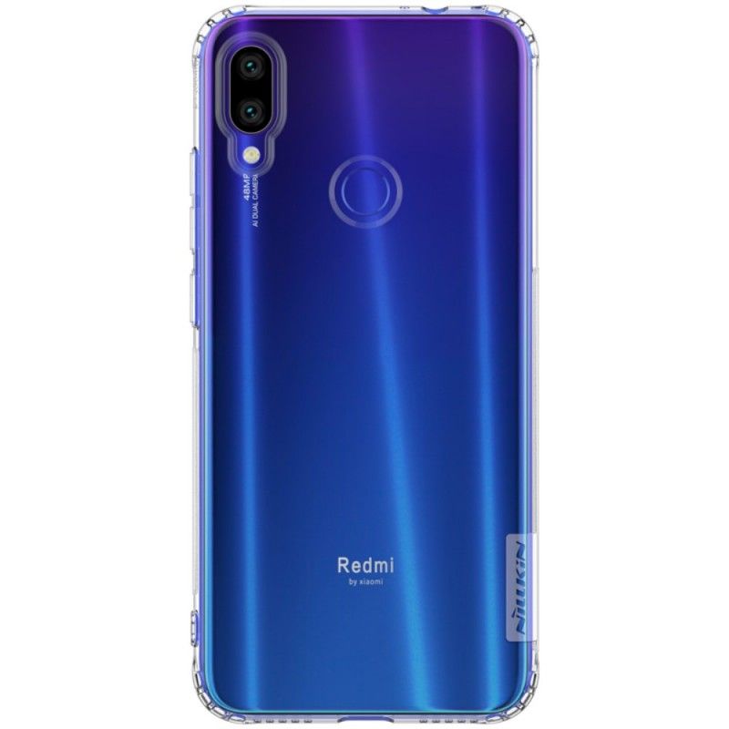 Hoesje Xiaomi Redmi Note 7 Transparant Grijs Transparant Nillkin