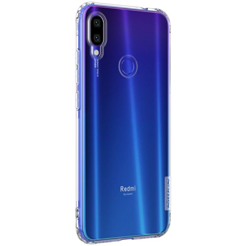 Hoesje Xiaomi Redmi Note 7 Transparant Grijs Transparant Nillkin