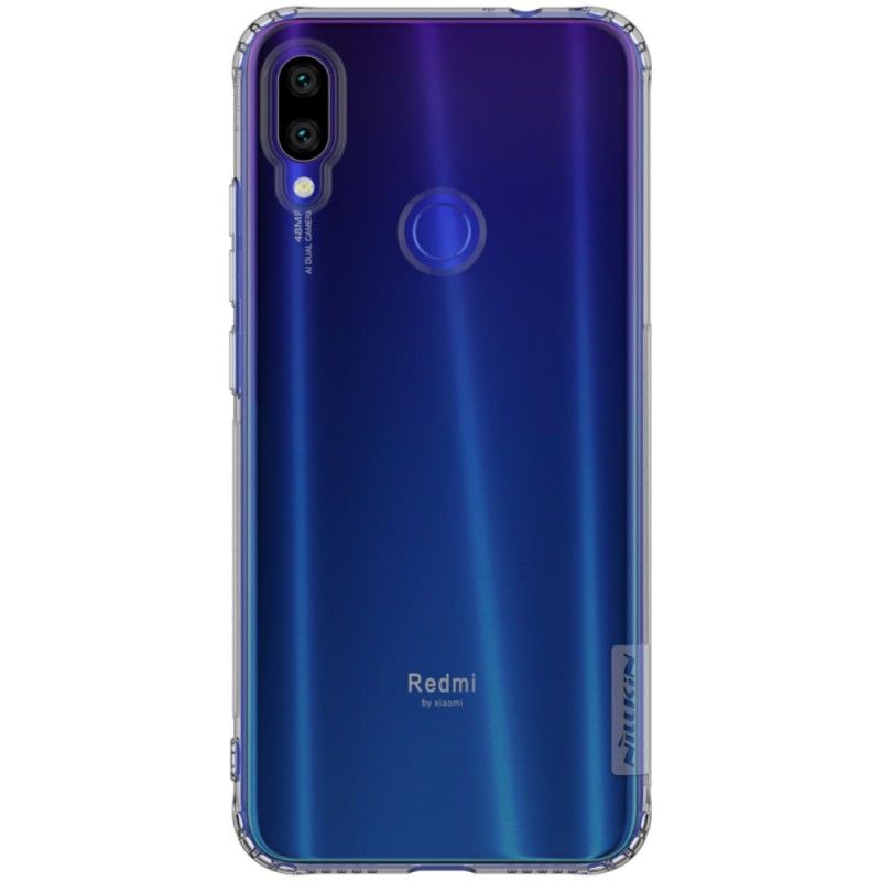 Hoesje Xiaomi Redmi Note 7 Transparant Grijs Transparant Nillkin