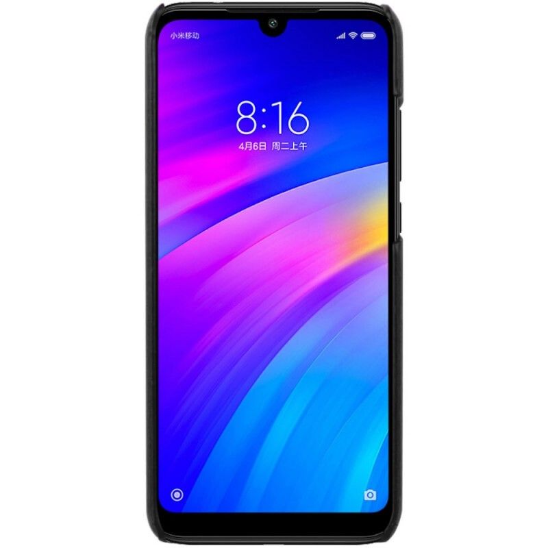 Hoesje Xiaomi Redmi Note 7 Zwart Imak Ruiyi Serie Leereffect