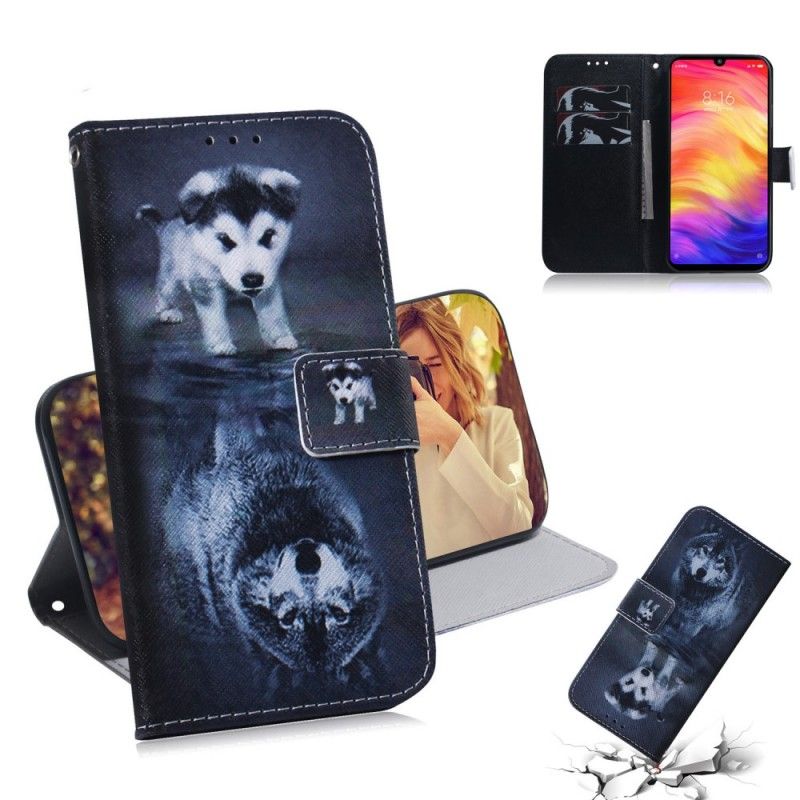 Leren Hoesje Xiaomi Redmi Note 7 Ernesto De Wolf