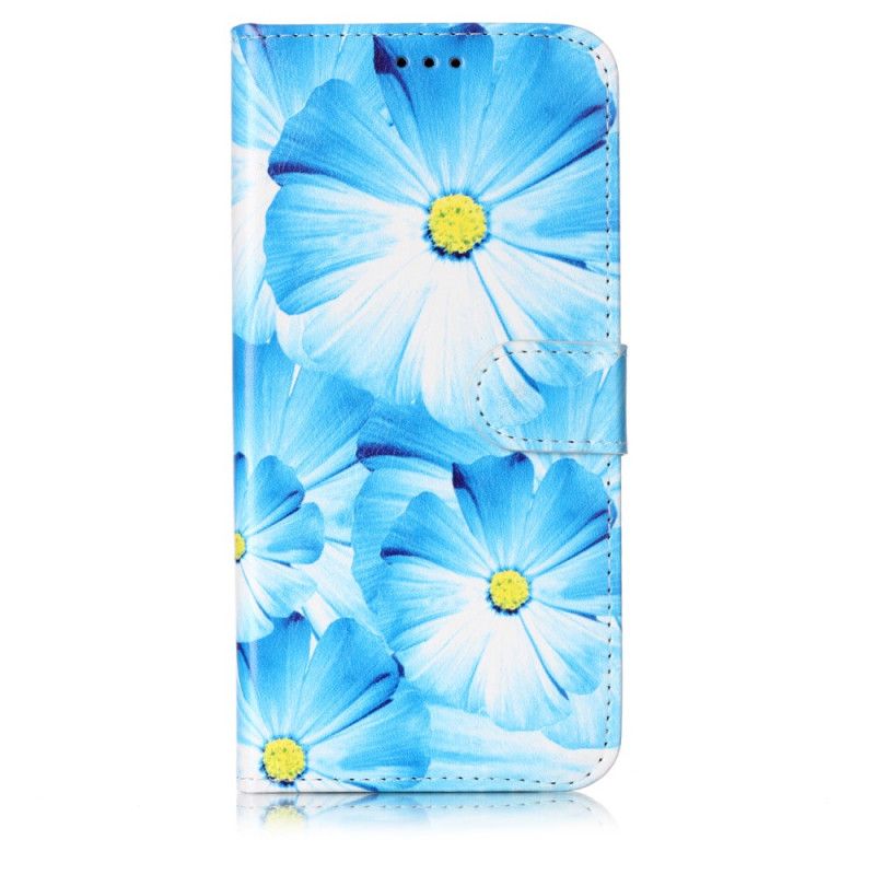 Cover Folio-hoesje iPhone 11 Pro Max Zwart Telefoonhoesje Bloemenontdekking