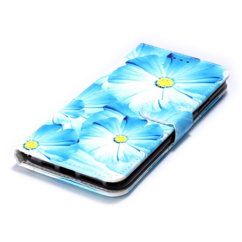 Cover Folio-hoesje iPhone 11 Pro Max Zwart Telefoonhoesje Bloemenontdekking