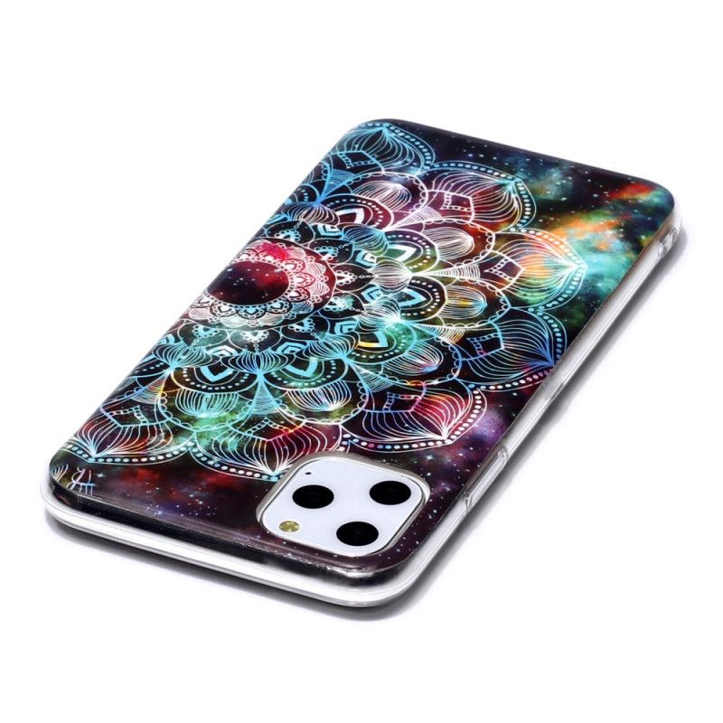 Hoesje iPhone 11 Pro Max Fluorescerende Bloemshow