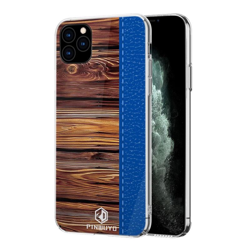 Hoesje iPhone 11 Pro Max Rood Zwart Dennen Dun Serie Pinwuyo