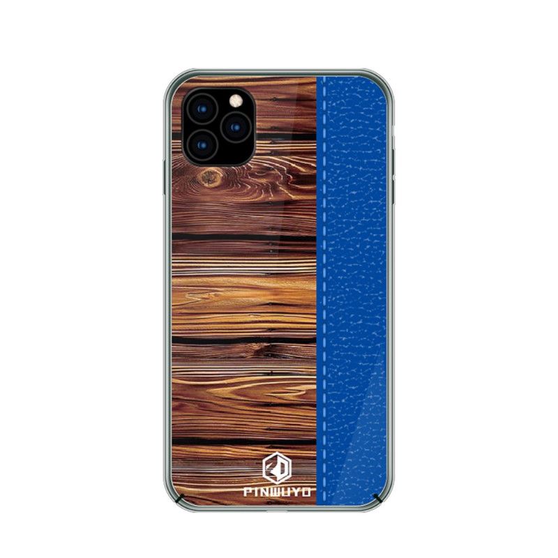 Hoesje iPhone 11 Pro Max Rood Zwart Dennen Dun Serie Pinwuyo