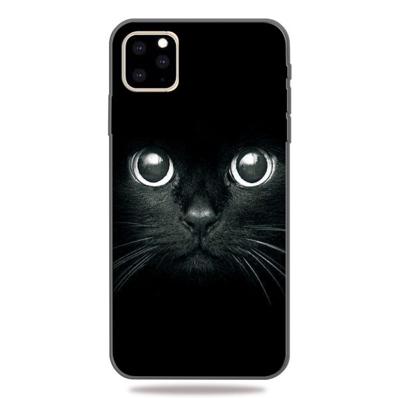 Hoesje iPhone 11 Pro Max Telefoonhoesje Kattenogen