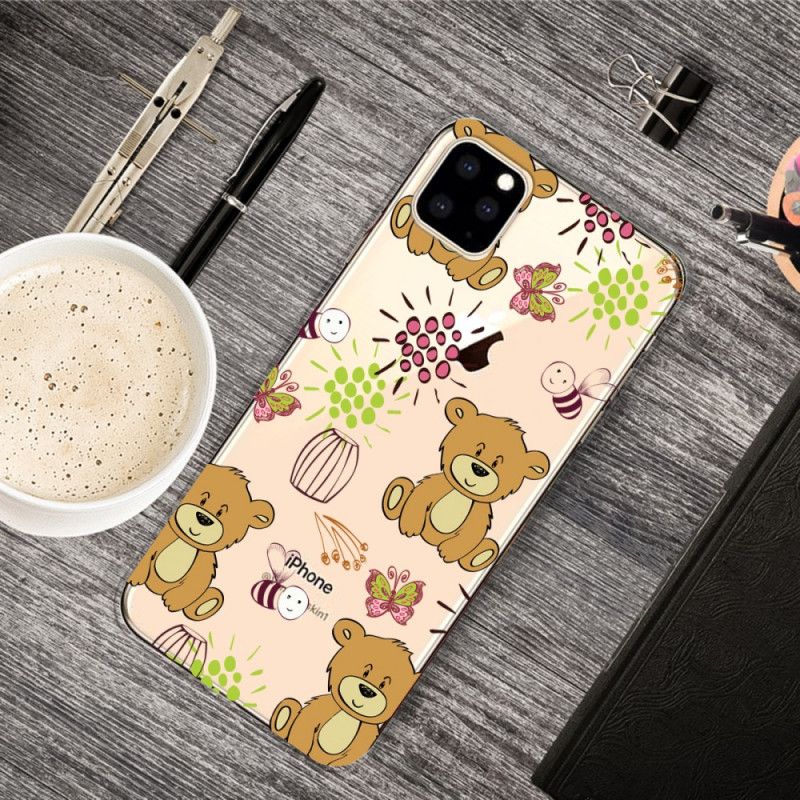 Hoesje iPhone 11 Pro Max Top Teddyberen