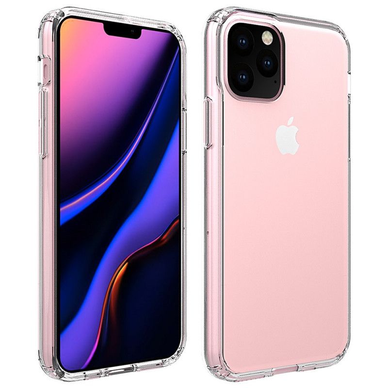 Hoesje iPhone 11 Pro Max Transparant Hybride Ontwerp