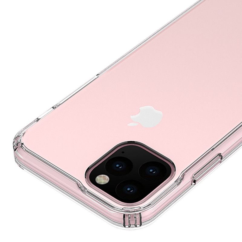 Hoesje iPhone 11 Pro Max Transparant Hybride Ontwerp