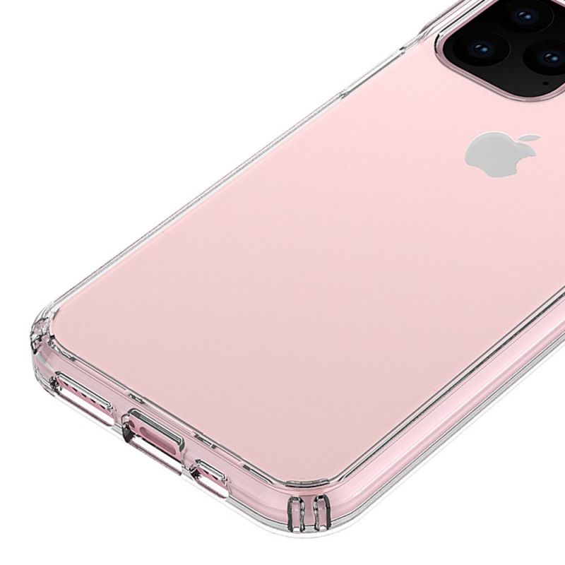 Hoesje iPhone 11 Pro Max Transparant Hybride Ontwerp