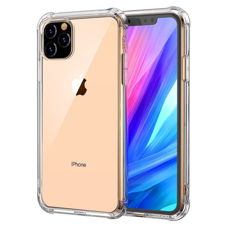 Hoesje iPhone 11 Pro Max Transparant Transparant Leeu-Ontwerp