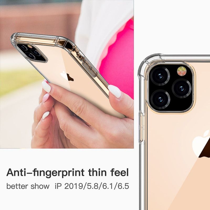 Hoesje iPhone 11 Pro Max Transparant Transparant Leeu-Ontwerp