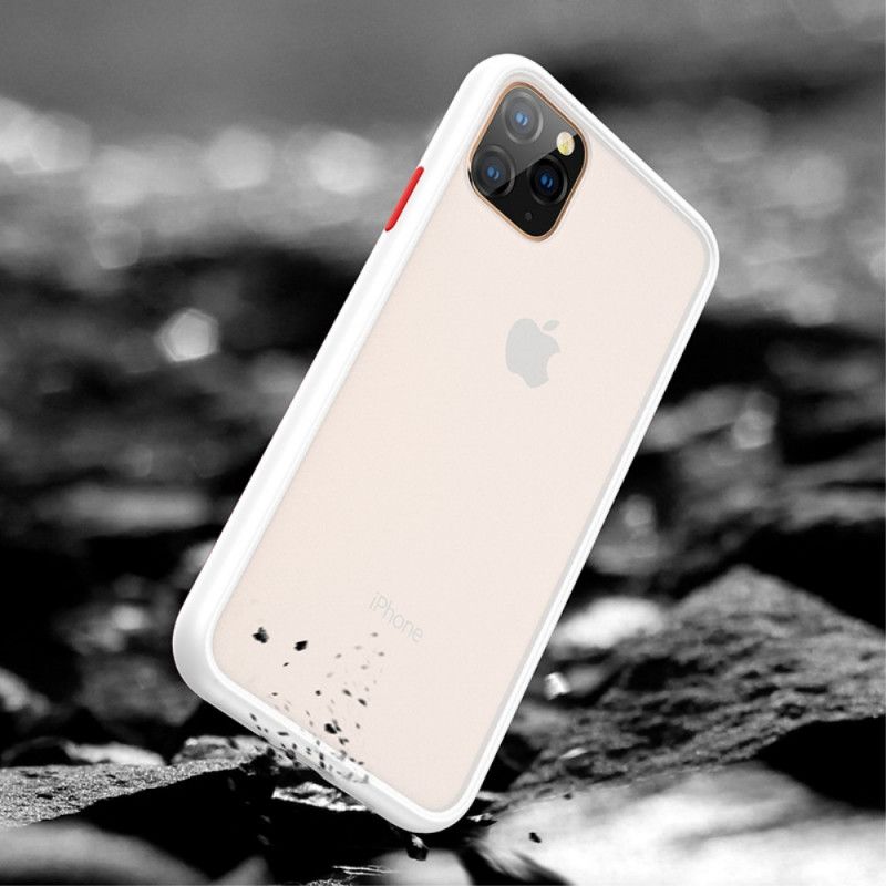 Hoesje iPhone 11 Pro Max Zwart Doorschijnende Benks