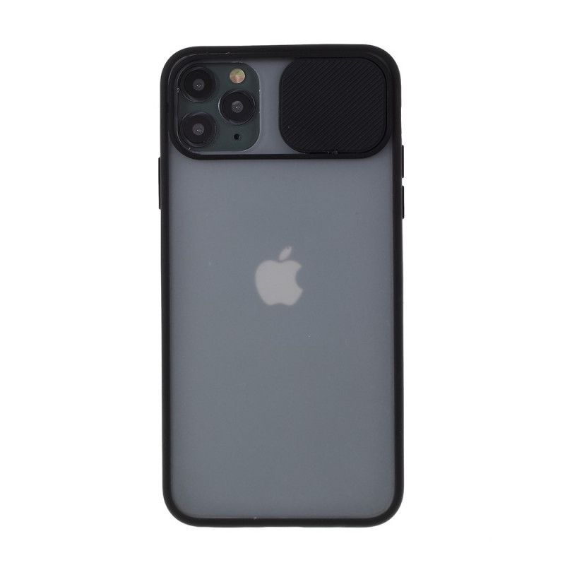 Hoesje voor iPhone 11 Pro Max Rood Zwart Afdekking Fotomodule