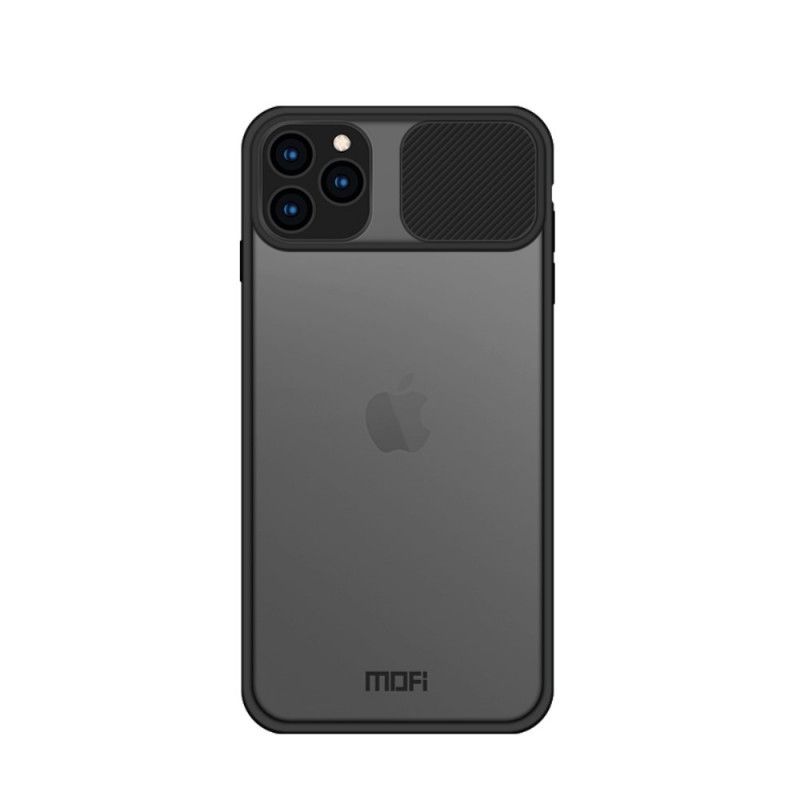 Hoesje voor iPhone 11 Pro Max Rood Zwart Afdekking Van De Mofi-Fotomodule