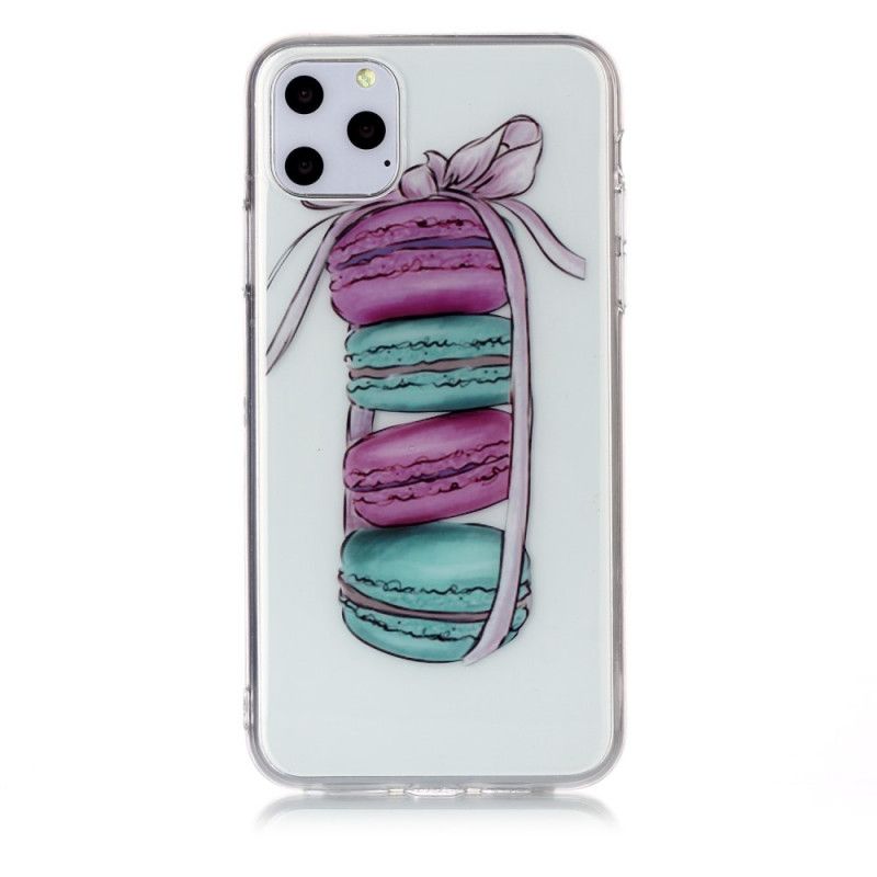 Hoesje voor iPhone 11 Pro Max Transparante Gourmet Bitterkoekjes