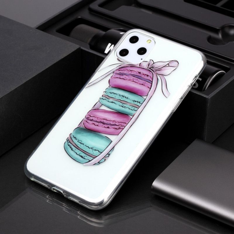 Hoesje voor iPhone 11 Pro Max Transparante Gourmet Bitterkoekjes