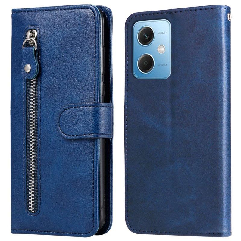 Leren Hoesje voor Xiaomi Redmi Note 12 5G Portemonnee