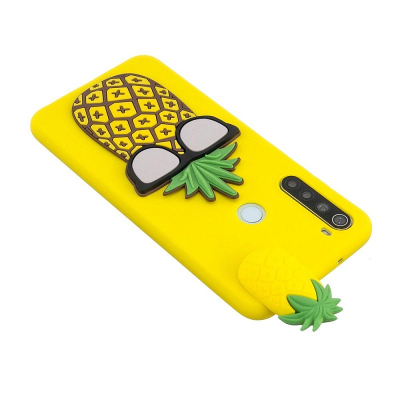 Case Hoesje Xiaomi Redmi Note 8 Telefoonhoesje 3D Coole Ananas