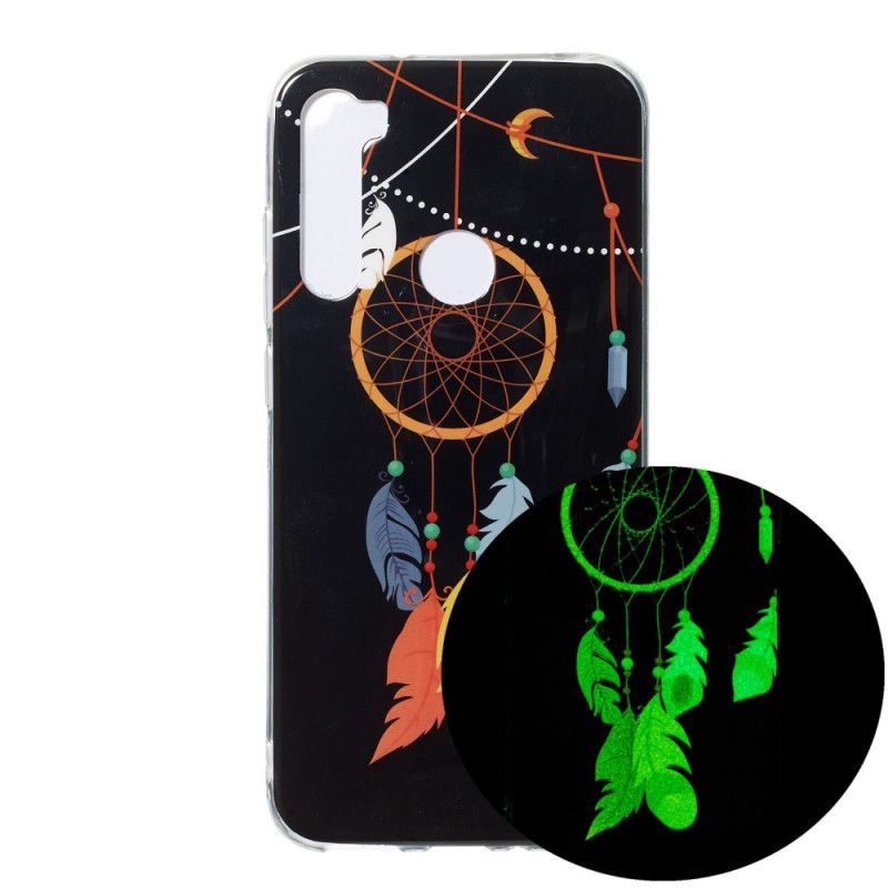 Case Hoesje Xiaomi Redmi Note 8 Telefoonhoesje Unieke Fluorescerende Dromenvanger