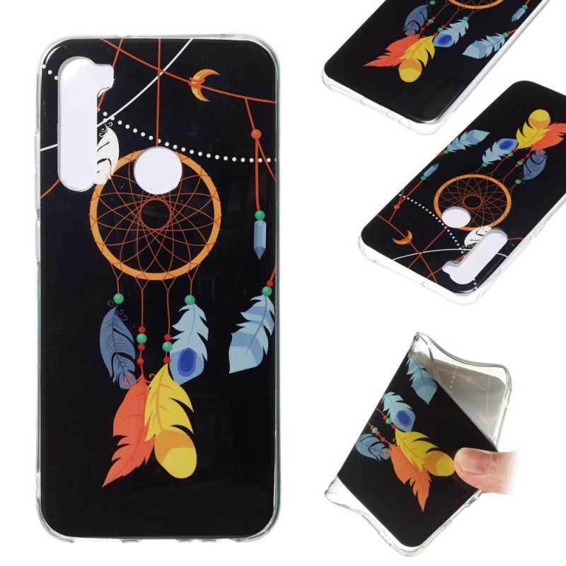 Case Hoesje Xiaomi Redmi Note 8 Telefoonhoesje Unieke Fluorescerende Dromenvanger