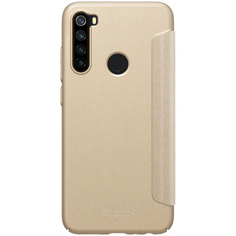 Folio-hoesje voor Xiaomi Redmi Note 8 Goud Nillkin